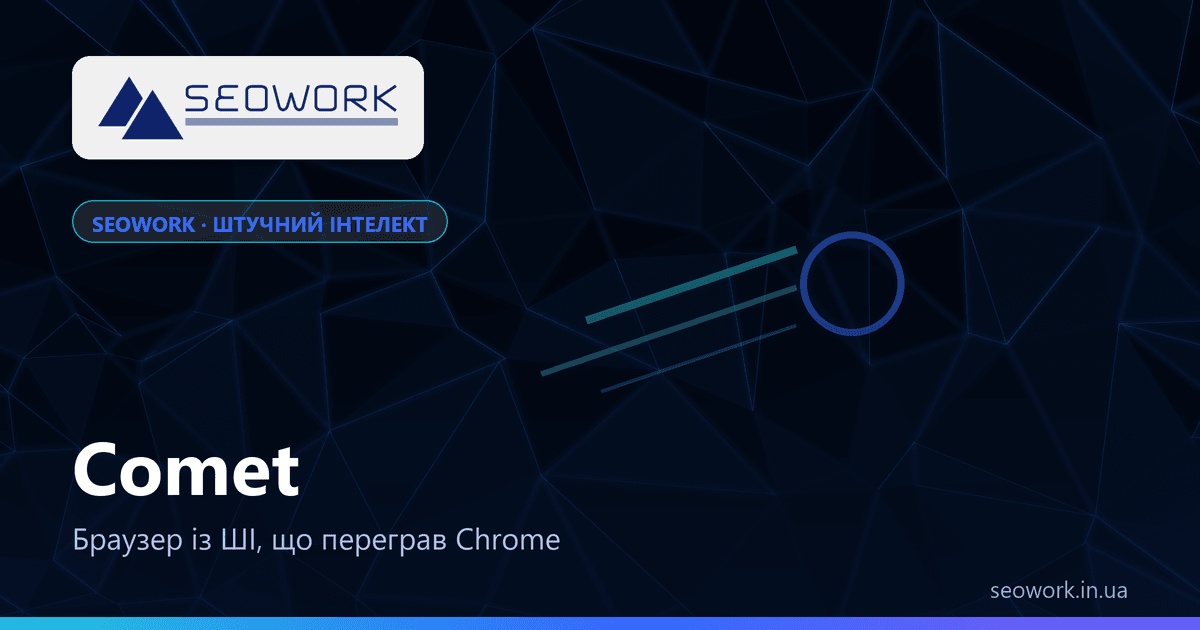 Браузер Comet від Perplexity зі вбудованим ШІ-асистентом — конкурент Google Chrome