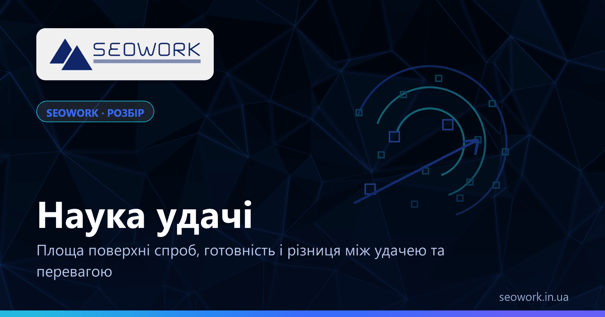 Наука удачі: як стати везучим у рішеннях та інвестиціях 1 Наука удачі — як стати везучим у рішеннях та інвестиціях